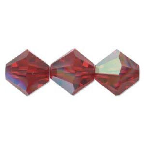 Swarovski 5328:3mm Siam Ruby, AB [ea]