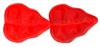Leaf Beads, 8x10mm:Siam Ruby [25]