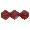 Swarovski 5328:3mm Light Siam Ruby, AB [ea]