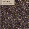 Delica 11/0:0029 Purple/Gold, Iris Metallic [5g]