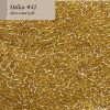 Delica 11/0:0042 Gold, Silver Lined [5g]