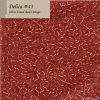 Delica 11/0:0043 Red/Orange, Silver Lined [5g]
