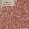 Delica 11/0:0054 Peach, AB Lined [5g]