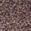 SuperDuo Beads, 2.5x5mm Violet Opaque Picasso [10g]