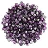 Fire Polished:2mm Mirror Orchid, Round [50]