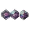 Swarovski 5328:4mm Purple Velvet, AB [ea]