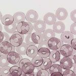 O Beads 3.8x1mm:Amethyst, Transparent [8g]