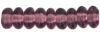 Czech Glass 4mm Rondell Beads:Amethyst [100]