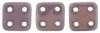 QuadraTile Beads, 6mm:Lilac Luster Opaque