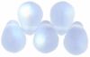 Teardrop Bead 8x6mm Alexandrite, AB/Matte [100]