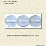 Druk Beads:8mm Alexandrite [25]