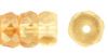 Fire Polished 6x3mm Faceted Rondell Beads:Luster Champagne [50]