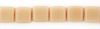 Czech Glass 6mm Flat Square Beads:Opaque Light Beige [50]