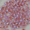 Swarovski 5328:4mm Rose, AB 2X [20]