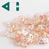 Czech Glass 4.6x3.1mm Tri Beads:Rosaline AB [10g]