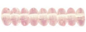 Czech Glass 4mm Rondell Beads:Rosaline [100]