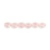 Czech Glass 5x3mm Pinched Oval Beads:Rosaline [50]