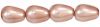 Pearl Beads 6x4mm Teardrop:Rose [50]