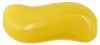 Czech Glass 27x12mm Squiggle Beads:Opaque Yellow [5]