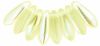Dagger Beads 3x10mm Jonquil, AB [100]