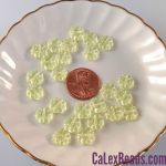 Daisy Flower Beads:9mm Jonquil [25]