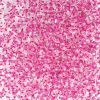 SuperDuo Beads, 2.5x5mm Pink Lined Crystal [10g]