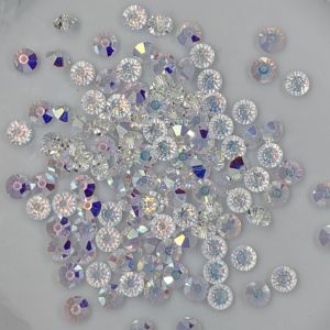 Swarovski 5305:5mm Crystal, AB [12]
