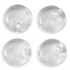 Czech Glass 6mm Lentil Beads:Crystal [50]