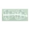 Leaf Beads, 8x10mm:Crystal [25]