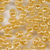 SuperDuo Beads, 2.5x5mm Ivory White Opaque Luster [10g]