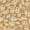SuperDuo Beads, 2.5x5mm Orange Chalk Luster [10g]