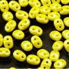 SuperDuo Beads, 2.5x5mm Limon Chalk Luster [10g]