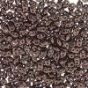 SuperDuo Beads, 2.5x5mm Copper Jet [10g]