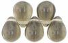 Teardrop Bead 8x6mm Black Diamond, Transparent [50]