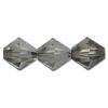Swarovski 5328:6mm Black Diamond Satin [ea]