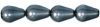 Pearl Beads 6x4mm Teardrop:Storm [50]
