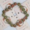 Barrettes:Cabochon, Epidote 2 3/4" [ea]