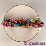 Barrettes:Limited Edition, Rainbow MOP 4" [ea]
