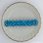 Barrettes:Tiny Bubbles, AB Aquamarine 3" [ea]