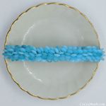 Barrettes:Fan Out, Aquamarine Opal 4" [ea]