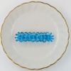 Barrettes:Fan Out, Aquamarine 2" [ea]