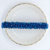 Barrettes:Fan Out, Capri Blue 4" [ea]