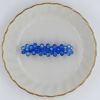 Barrettes:Tiny Bubbles, Sapphire AB Matte 2" [ea]