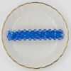 Barrettes:Tiny Bubbles, Sapphire AB Matte 3" [ea]