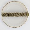 Barrettes:Fan Out, Green Luster 4" [ea]