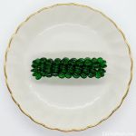 Barrettes:Fan Out, Emerald 2" [ea]