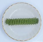 Barrettes:Fan Out, Olive 3" [ea]