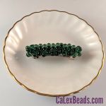 Barrettes:Tiny Bubbles, Prairie Green 2" [ea]