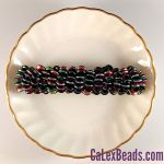 Barrettes:Fan Out, Peacock Gold Marea 3" [ea]