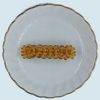 Barrettes:Fan Out, Topaz 2" [ea]